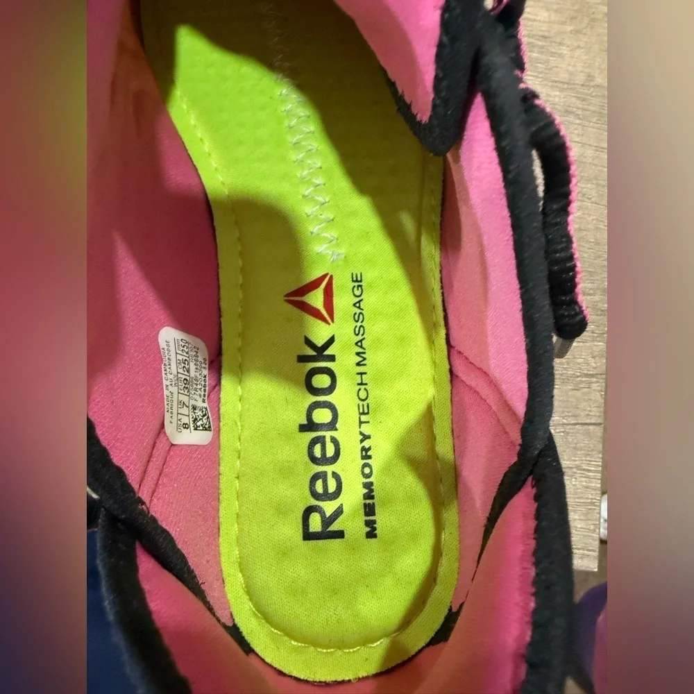Reebok Work Astroride RB307 Steel Toe Work Shoes Womens 8W Black Slip Resistant